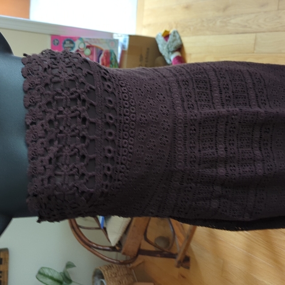 Lace strapless dress - Picture 2 of 6